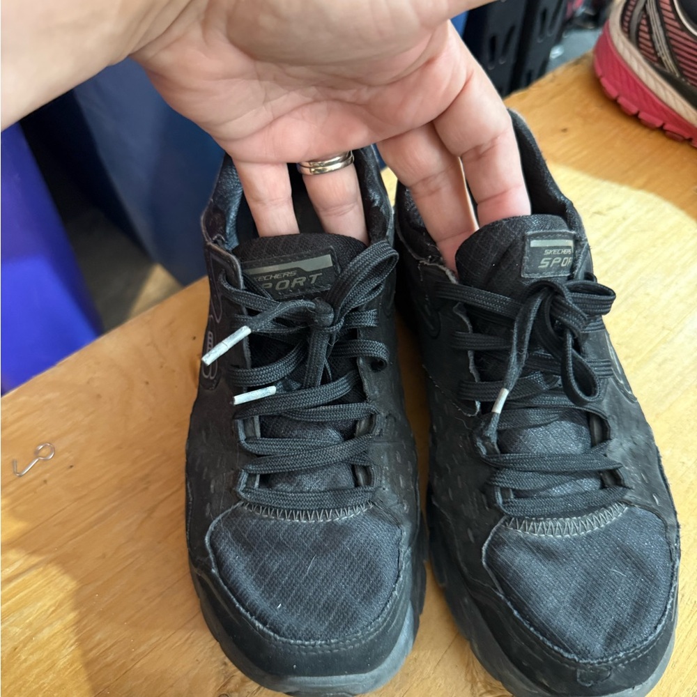 Black Skechers Sport women’s shoes